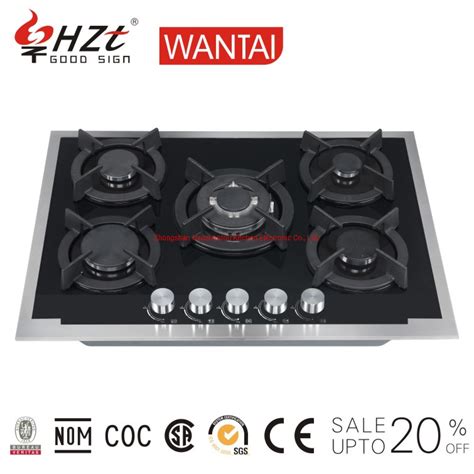 built in gas hob with cover
